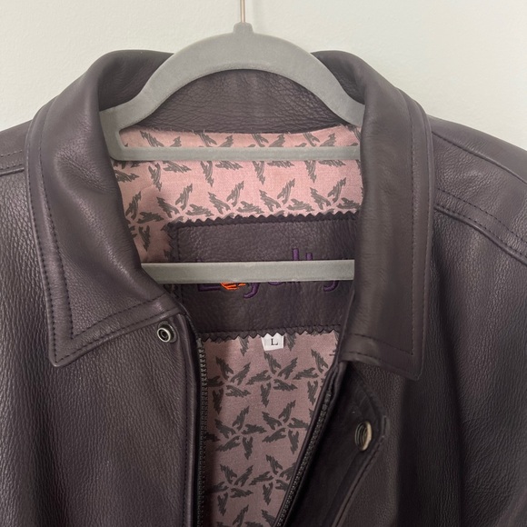 90s Vintage Corporate Leather Jacket - Picture 5 of 5